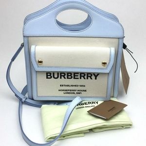 Burberry Mini Horseferry Logo Pocket Bag